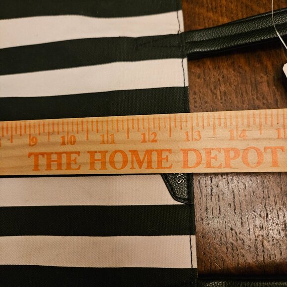 Large Victoria's Secret Tote Bag. Striped. 22"x 12.5" - Picture 5 of 6